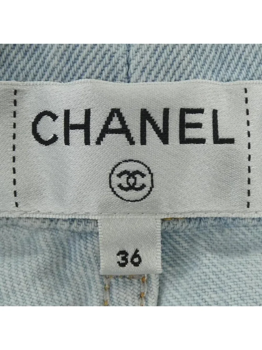 Chanel Jeans Blue